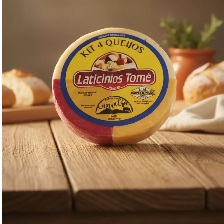 Kit 4 Queijos Laticinios Tomé