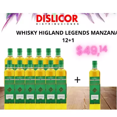 HIGLAND MANZANA 750ml 12 + 1
