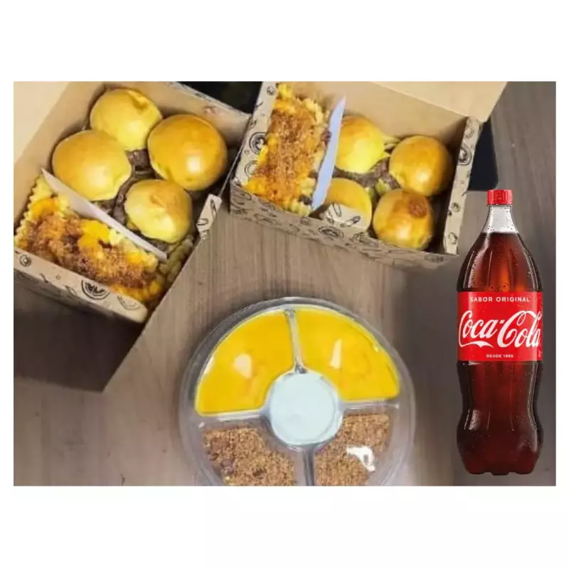 Rodízio em Casa+Coca 600ml+Acompanha