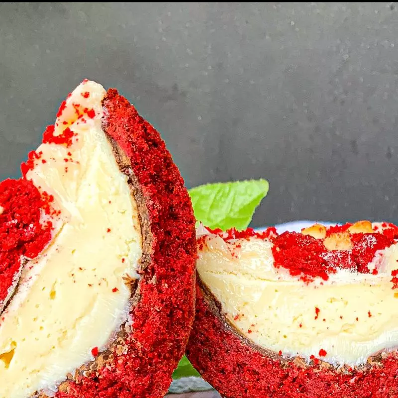 Ovo Cookie Red c/Ninho (500 gramas)