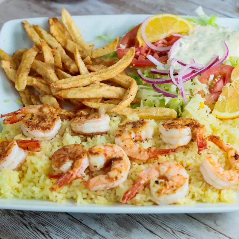 Camarones A la Mantequilla