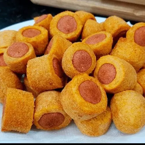 Enroladinho de salsicha