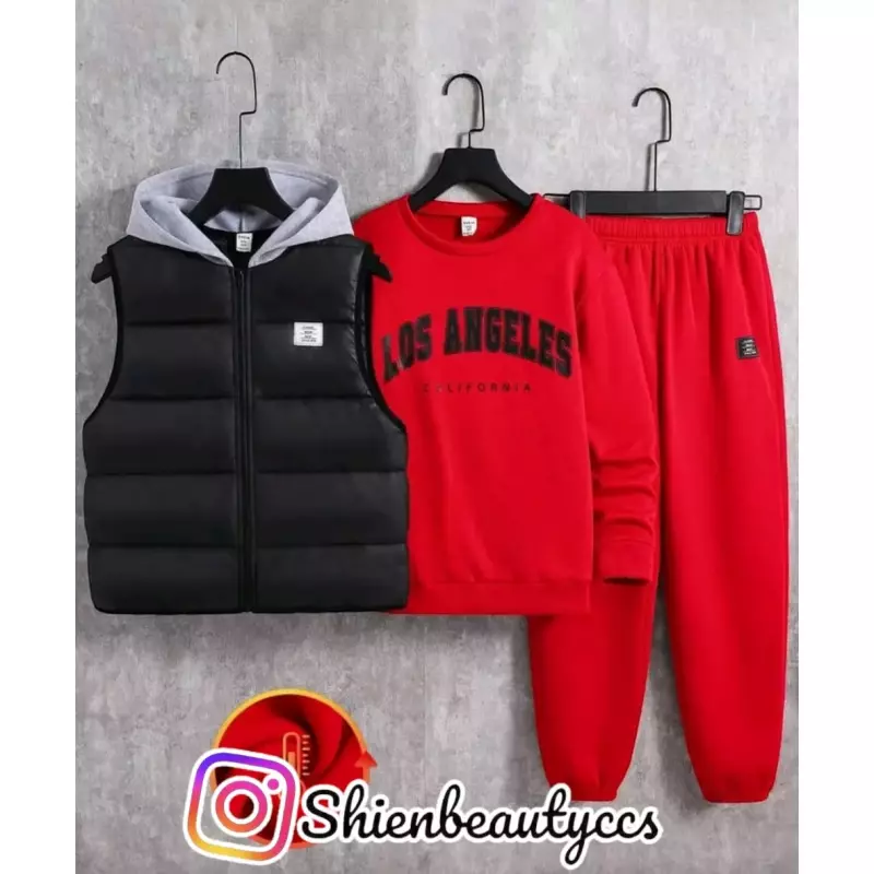 Conjunto Mono , Chaleco y Sueter