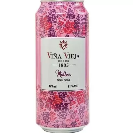 Viña Vieja Malbec lata – 473 ml