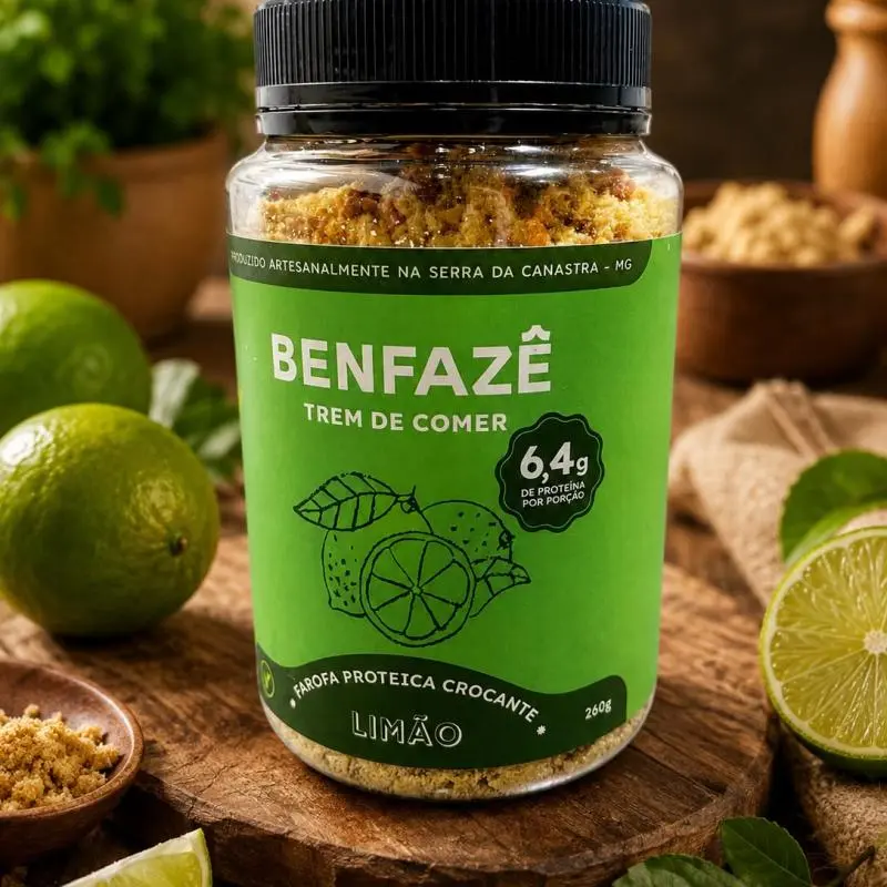 -1348-FAROFA LIMÃO 260gBENFAZÊ $14.5