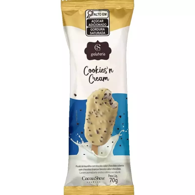 Sorvete Cookies'N Cream 70g