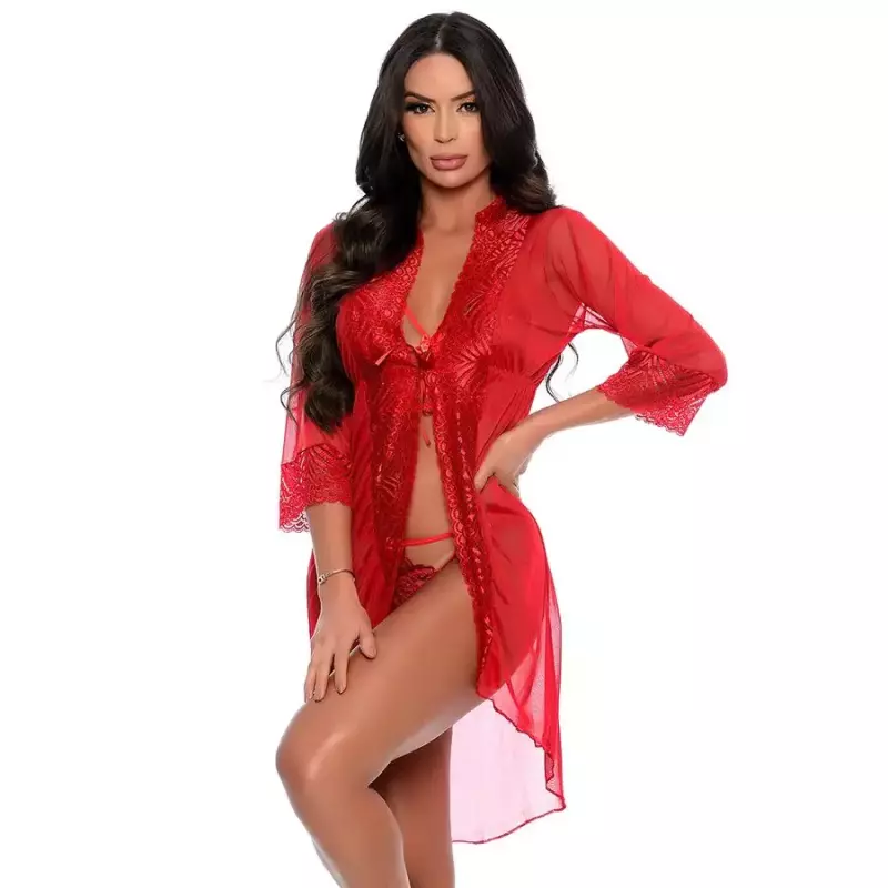 Robe Luxo Layza Vermelho