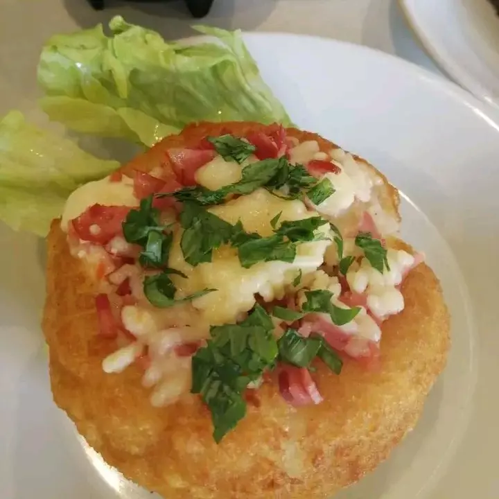 Papas al Horno con Queso y Tocino