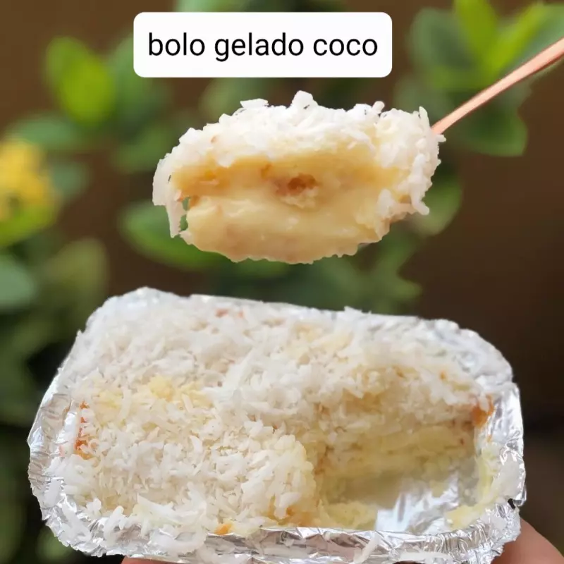 BOLO GELADO COCO