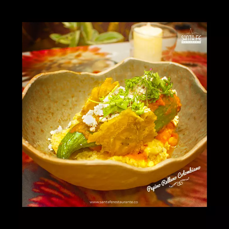Pepino Relleno Colombiano