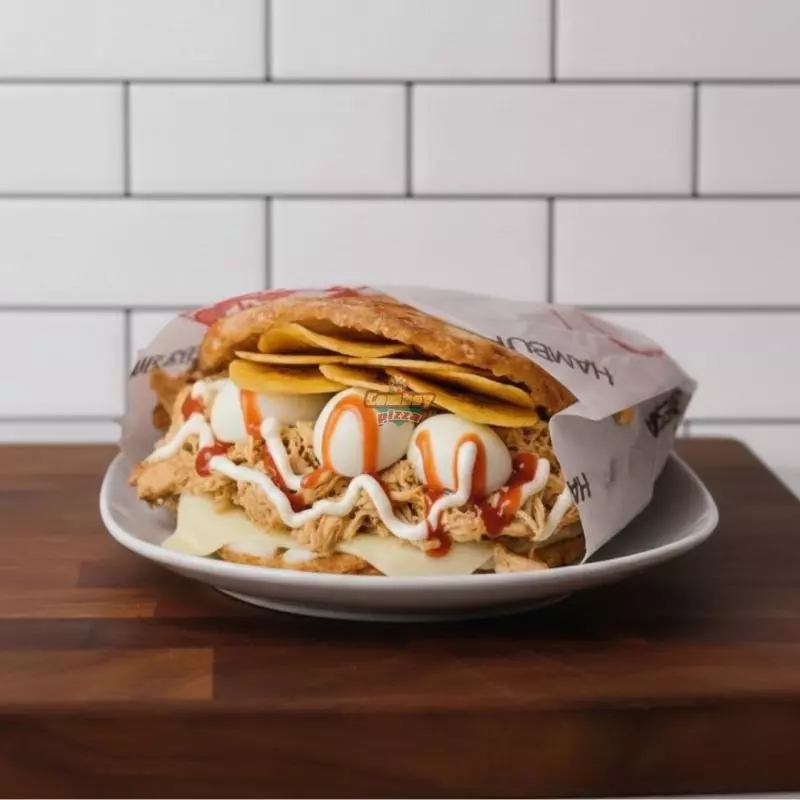 Arepa Rellena Solo Pollo