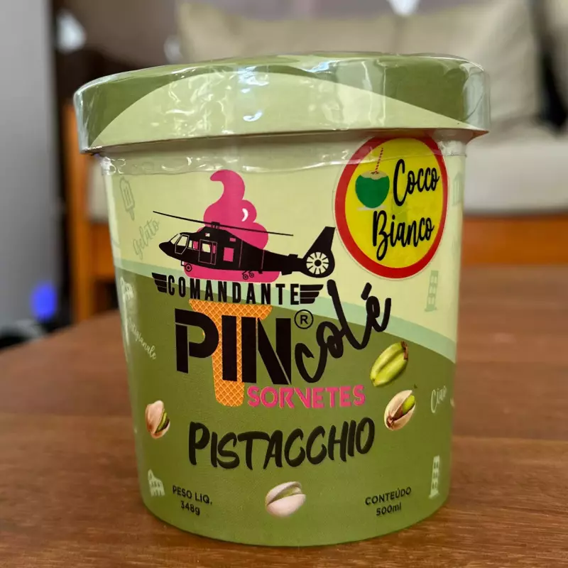 PISTACCHIO CON COCCO BIANCO DE 500ML