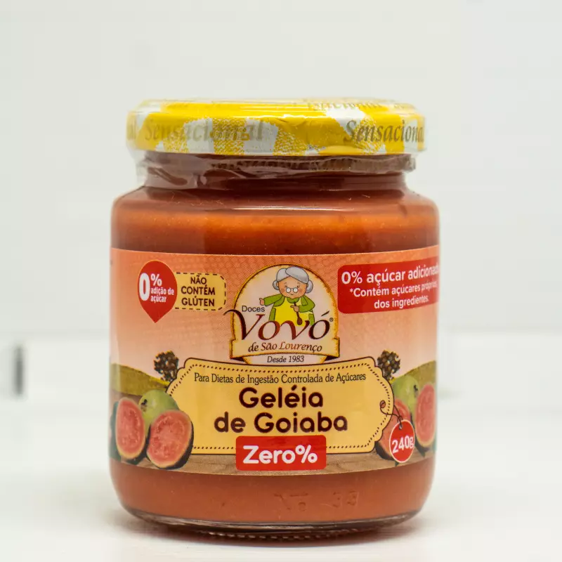 Geleia de Goiaba Zero% - 240g