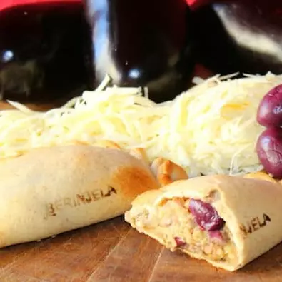 BERINJELA com MUSSARELA