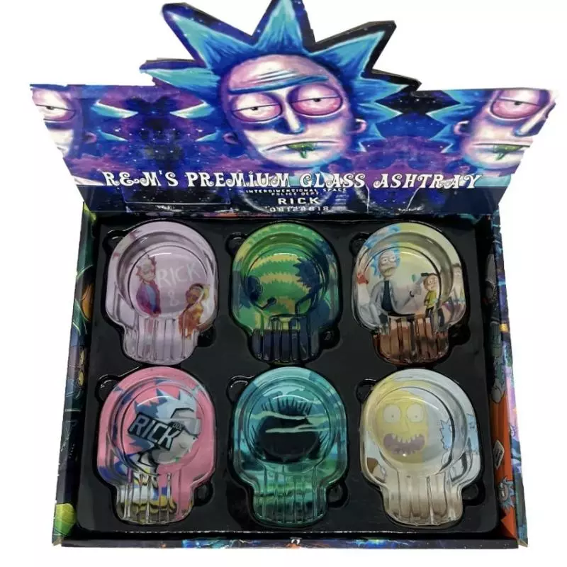 Cinzeiro Caveira Rick e Morty