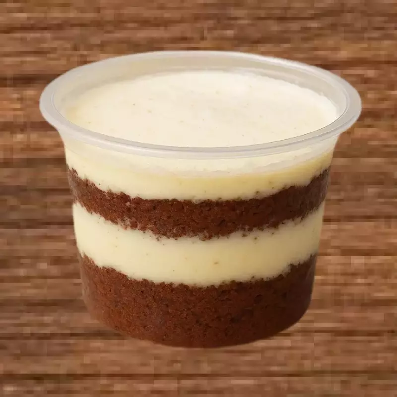 Bolo no pote Mousse de leite Ninho