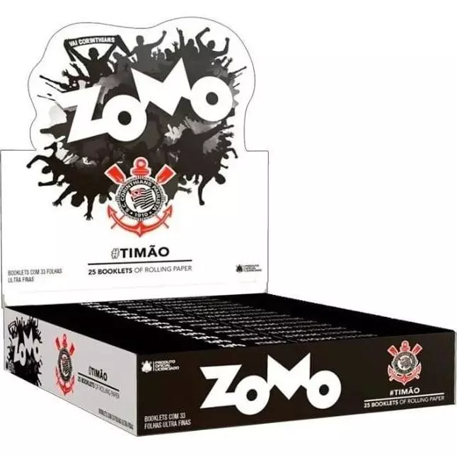 Seda Zomo Timão King Size (Caixa 25 Livretos)