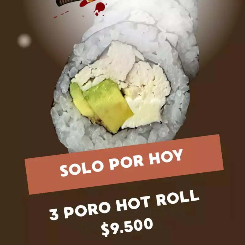 3 Poro Hot Rolls