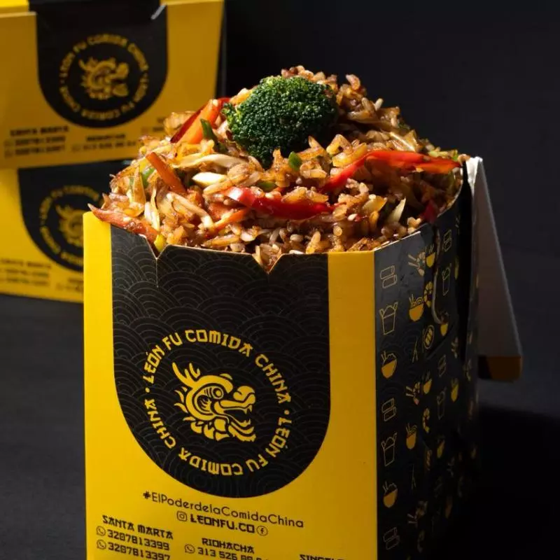 Arroz chino vegetariano