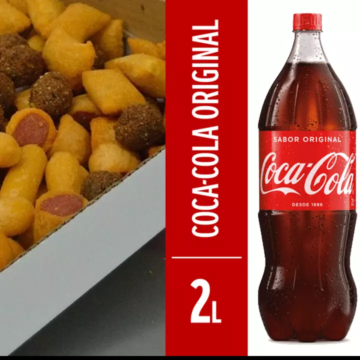 Salgados Fritos + Refri 2 Litros