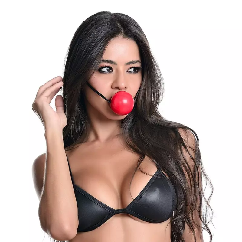 DX512 - Mordaça Bola Vermelha