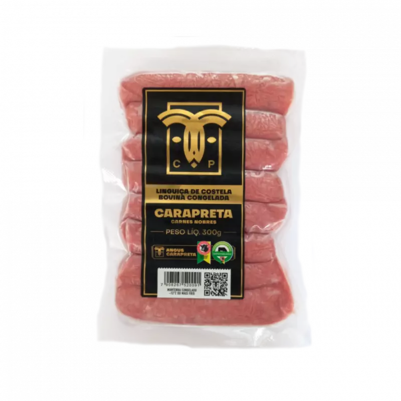 Linguiça de Costela Bovina Carapreta