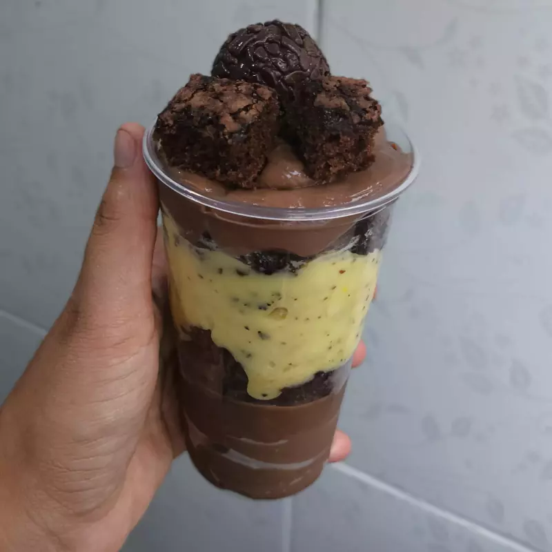 Maracujá com Brigadeiro
