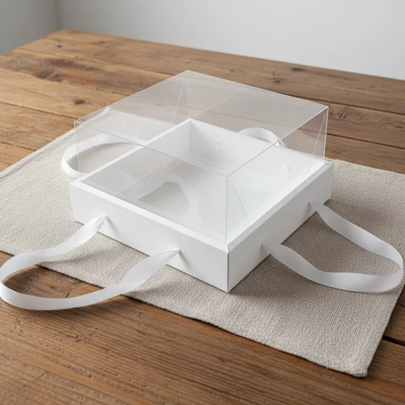 3020 CAJA BLANCA CON LAZO