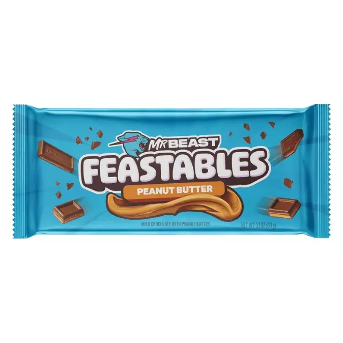 Feastables peanut butter 2,1 oz