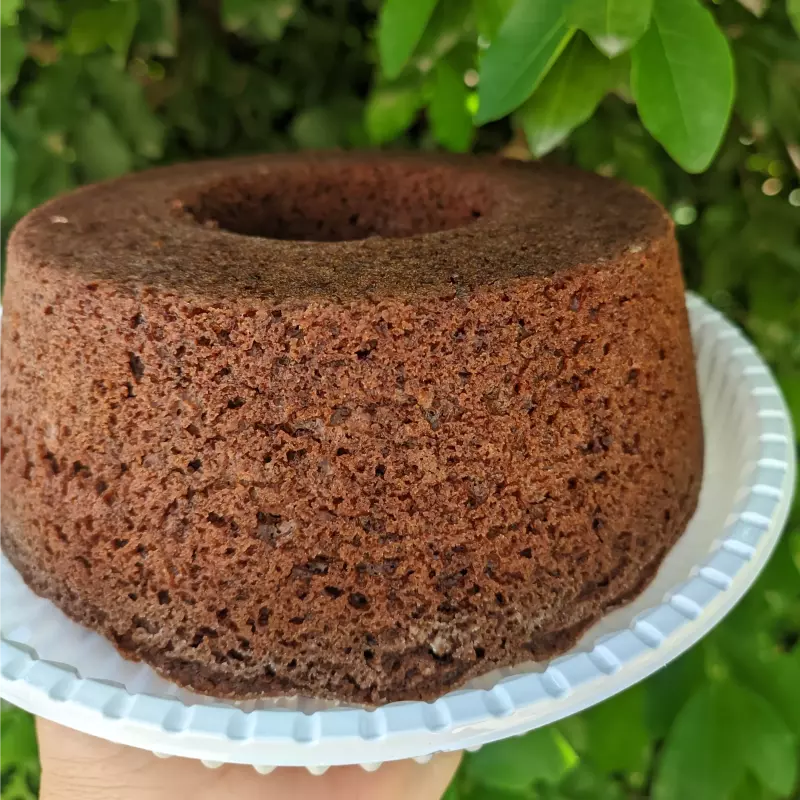 Bolo massa de chocolate