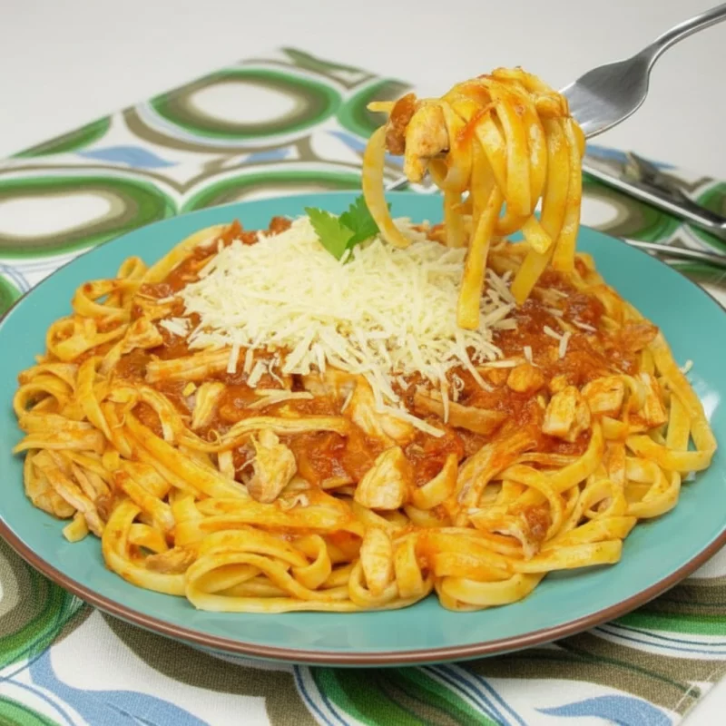 Macarronada c/ carne cremosa