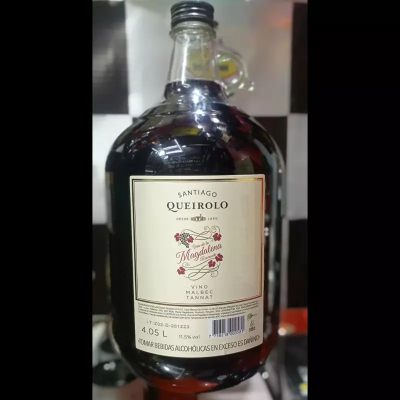 SANTIAGO QUEIROLO MAGDALENA 4 LITROS