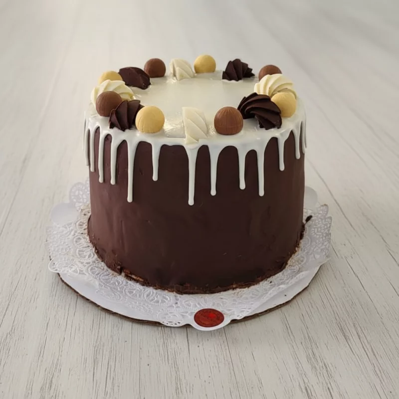 Tarta bombón Noir et Blanc