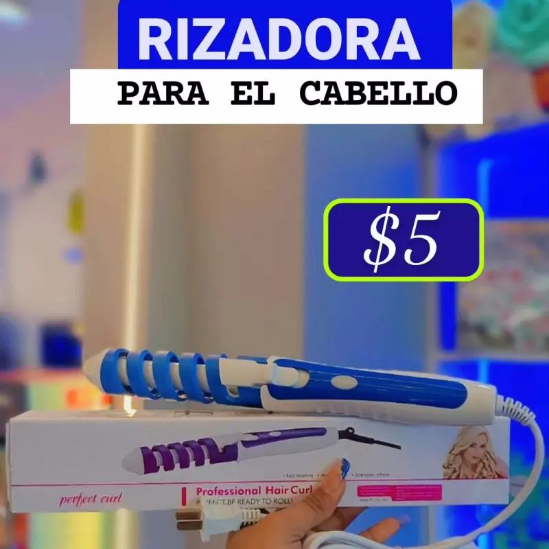 Rizadora para el cabello