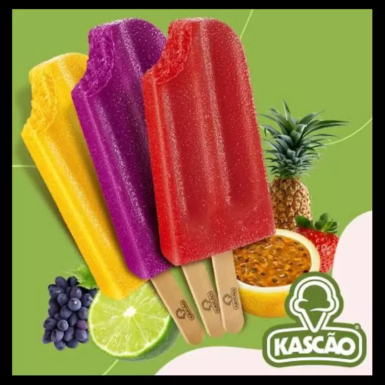 Picolé de fruta