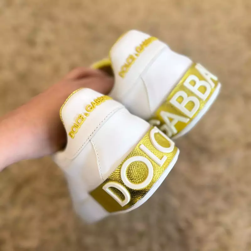 TENIS DOLCE GABBANA CLASSIC GOLD