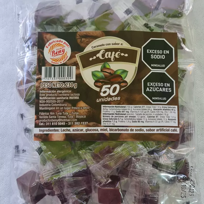 CARAMELO DE CAFÉ