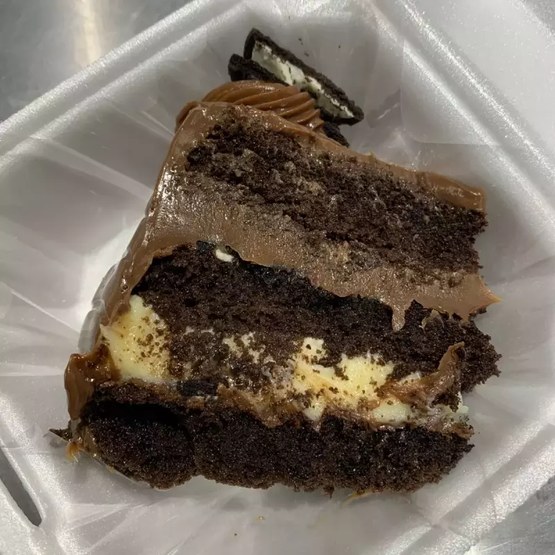 Fatia de Bolo Oreo