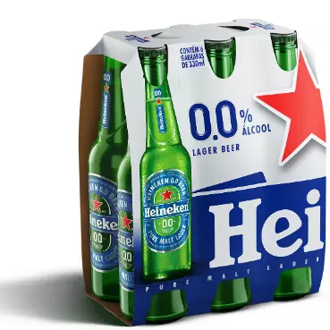 Fardo Heineken 0% Alcool 6un 330ml