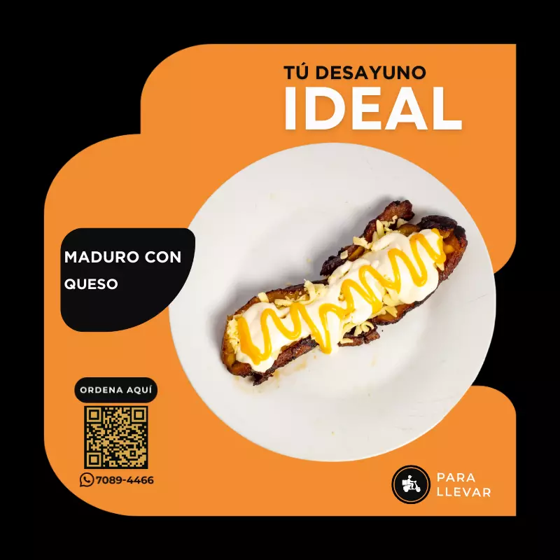 Promo 2x1 Platano Maduro con Queso