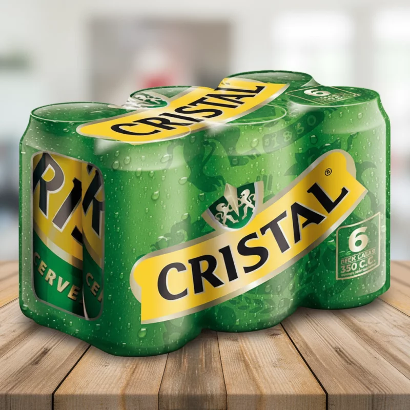 pack x 6 cristal 330cc