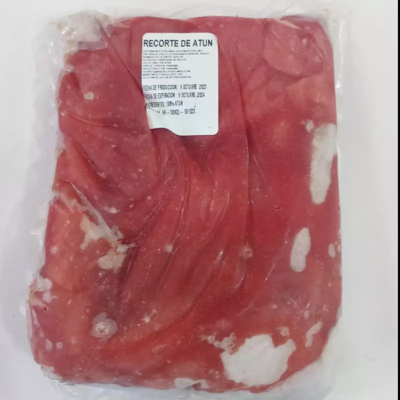 金枪鱼肉块 trocito de atún