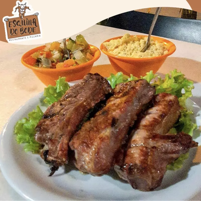 Costelinha de porco petisco