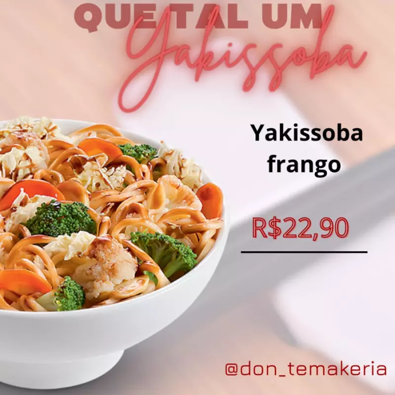 Yakissoba frango