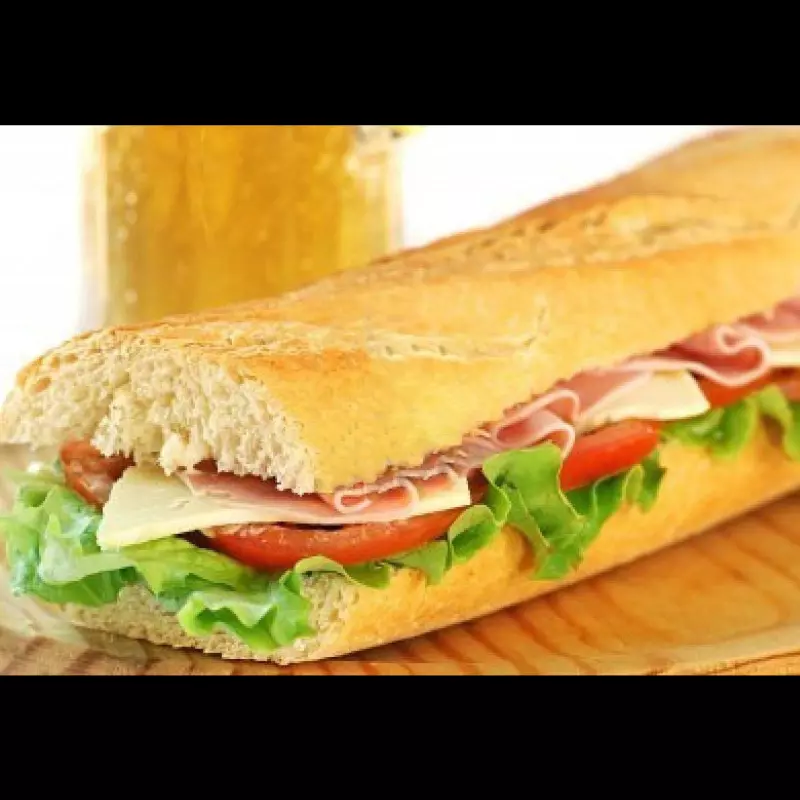 Sandwich Jamon y queso