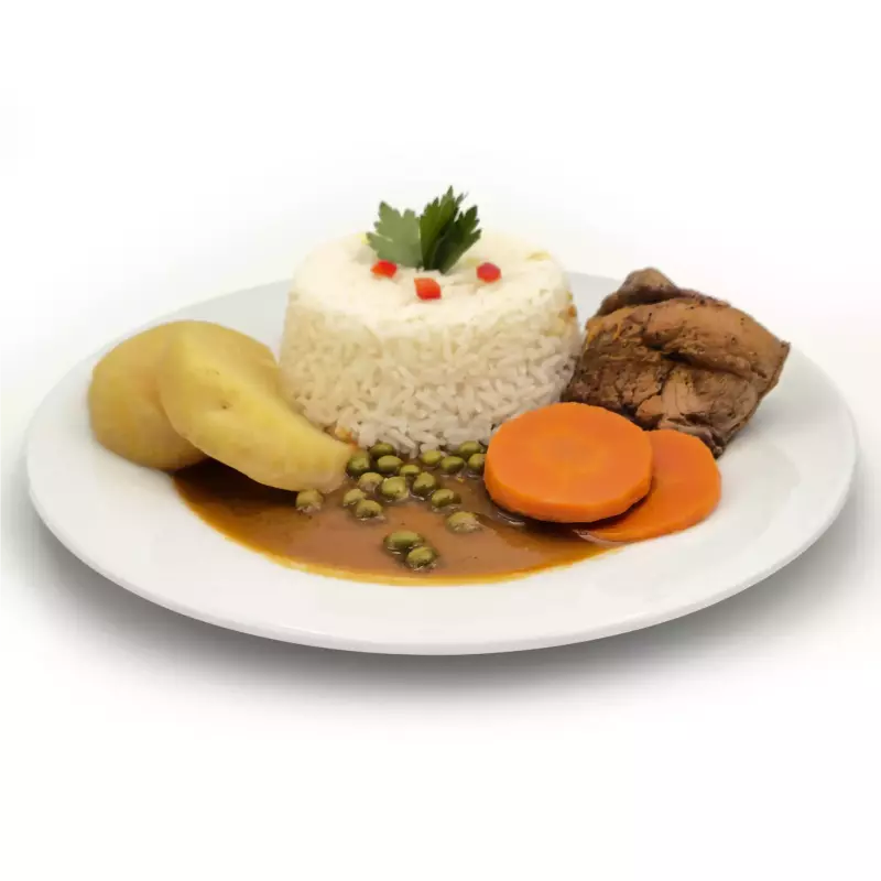 4  personas 5 Almuerzos 1 Semana