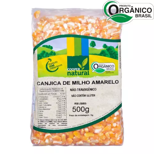 Canjica Orgânica 1kg