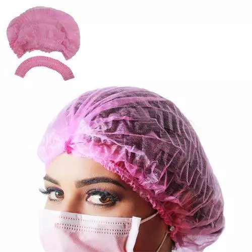 Touca Descartavel Rosa C/5 Und.