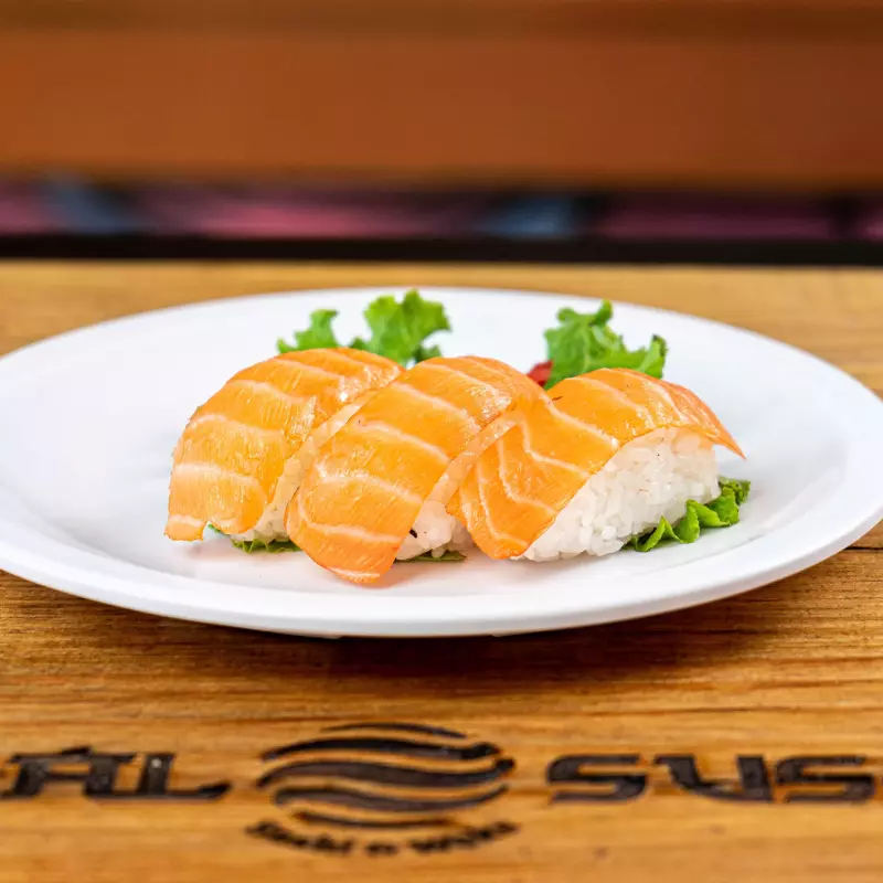Nigiri de Salmon - 3 unidades