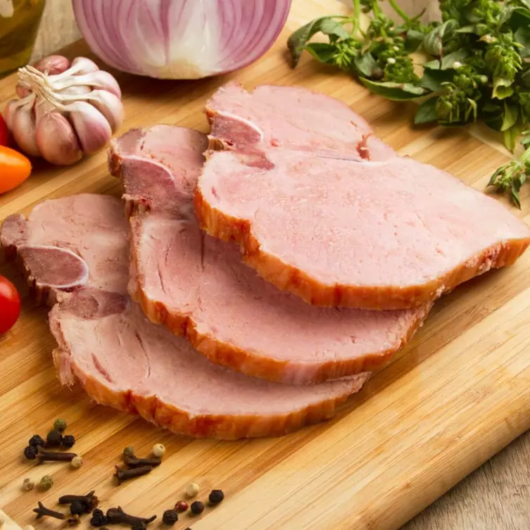 CHULETA AHUMADA PICADA